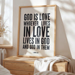 WHOEVER LIVES IN LOVE