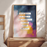 YOU ARE RIGHT ON TIME.